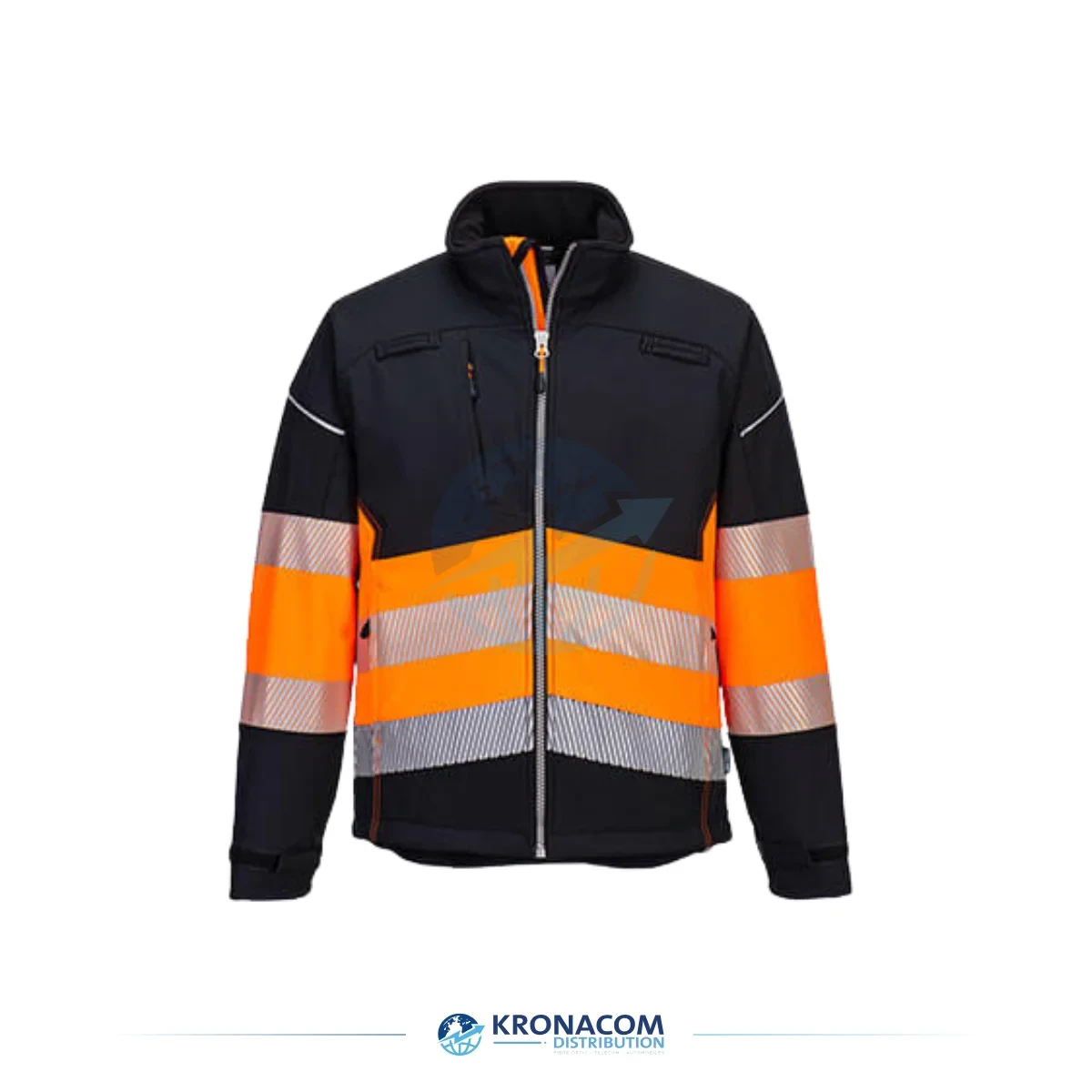 PW375 - Veste Softshell PW3 Haute Visibilité Classe 1